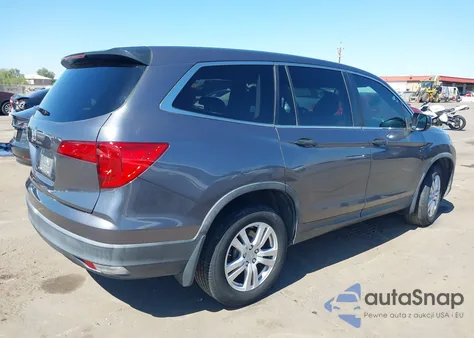 2017 Honda Pilot Lx из США, поврежденный, VIN 5FNYF5H10HB003053